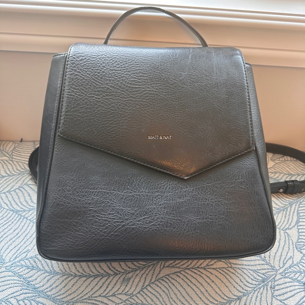 Matt & Nat Black Backpack